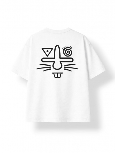 T-SHIRT SIGNATURE-BLANC
