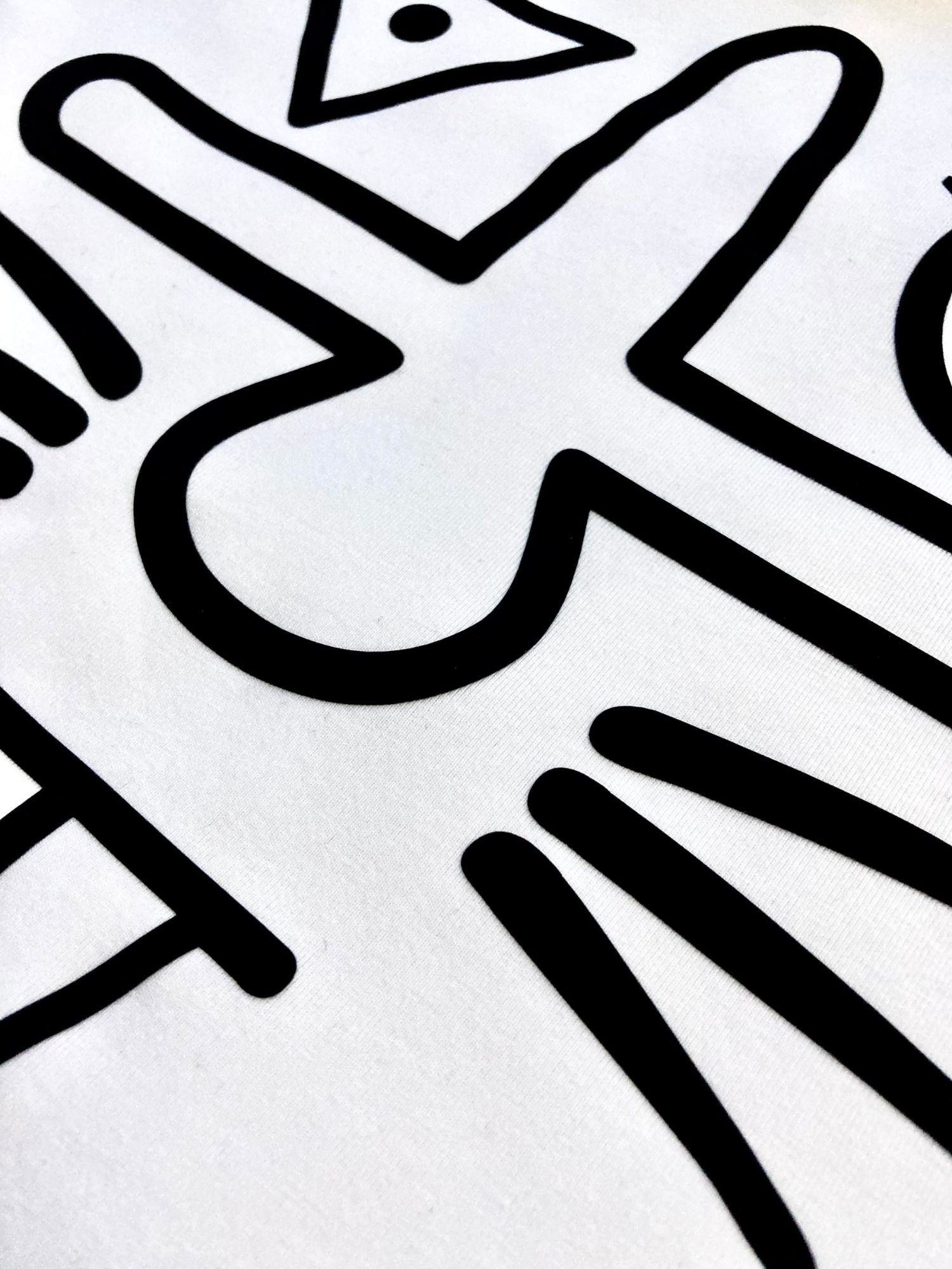T-SHIRT SIGNATURE-BLANC