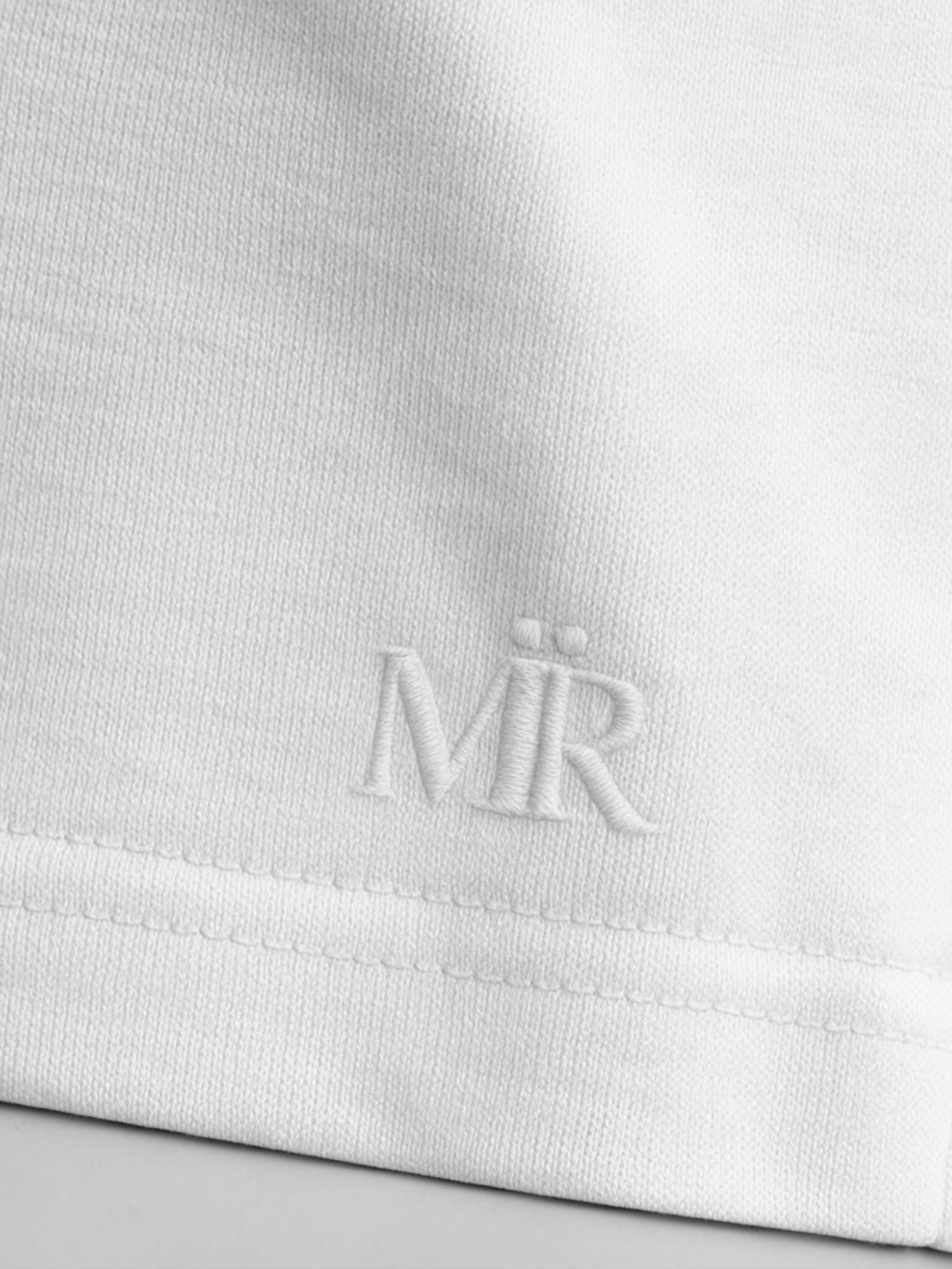 T-SHIRT SIGNATURE-BLANC