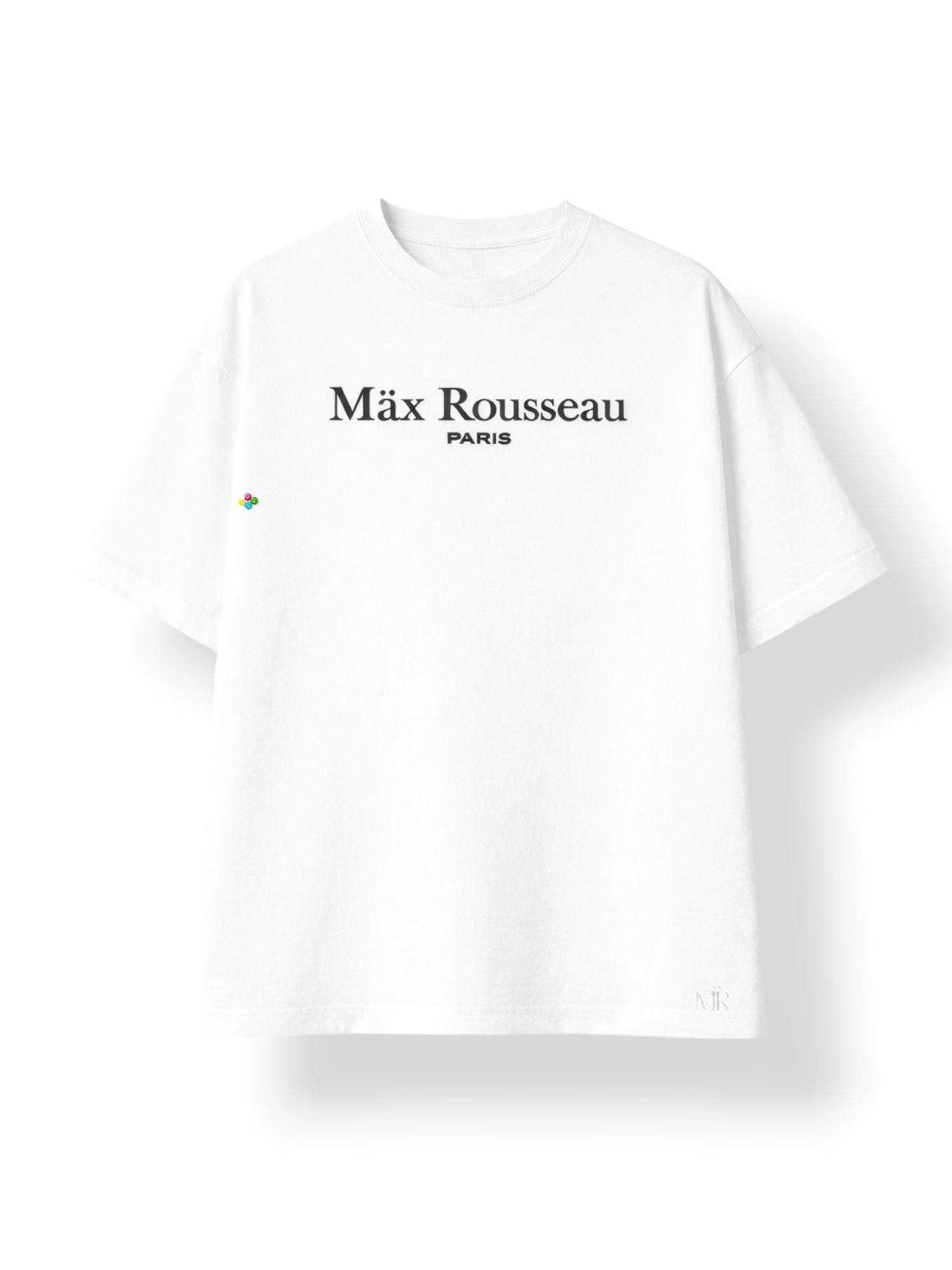 T-SHIRT SIGNATURE-BLANC